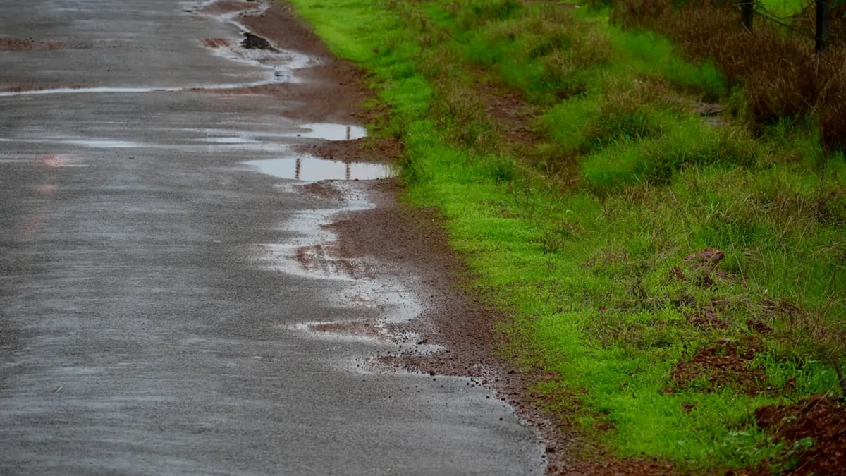Potholed Roads Cause Tribals to Suffer