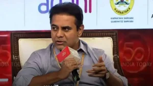 KTR rebukes Revanth Reddy’s Ram‑Shiva analogy, calls it divisive