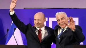 Opposition leaders ink pact to challenge Netanyahu ahead of Knesset vote