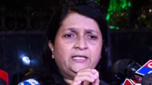 Activist Anjali Damania detained as police curb CJP protest at Shivaji Park