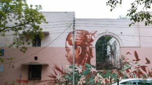 Angel Rose uses pink rice to archive Indian and Surinamese identity in Delhi