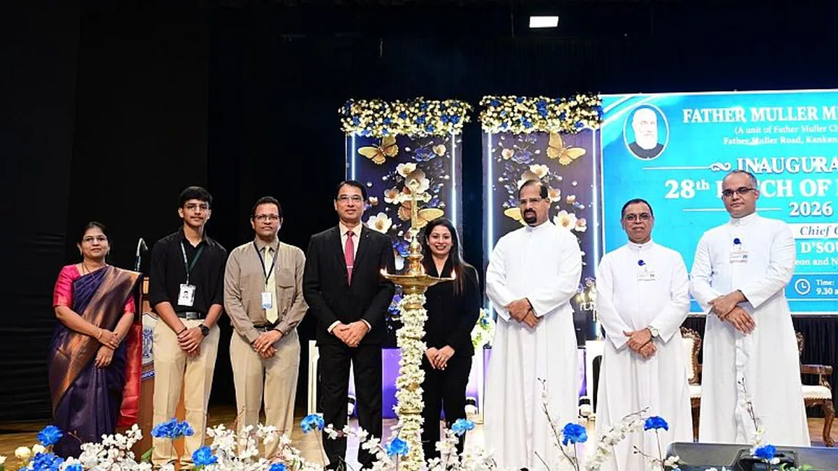 Father Muller Medical College Welcomes 28th MBBS Batch with Symbolic White Coat Ceremony