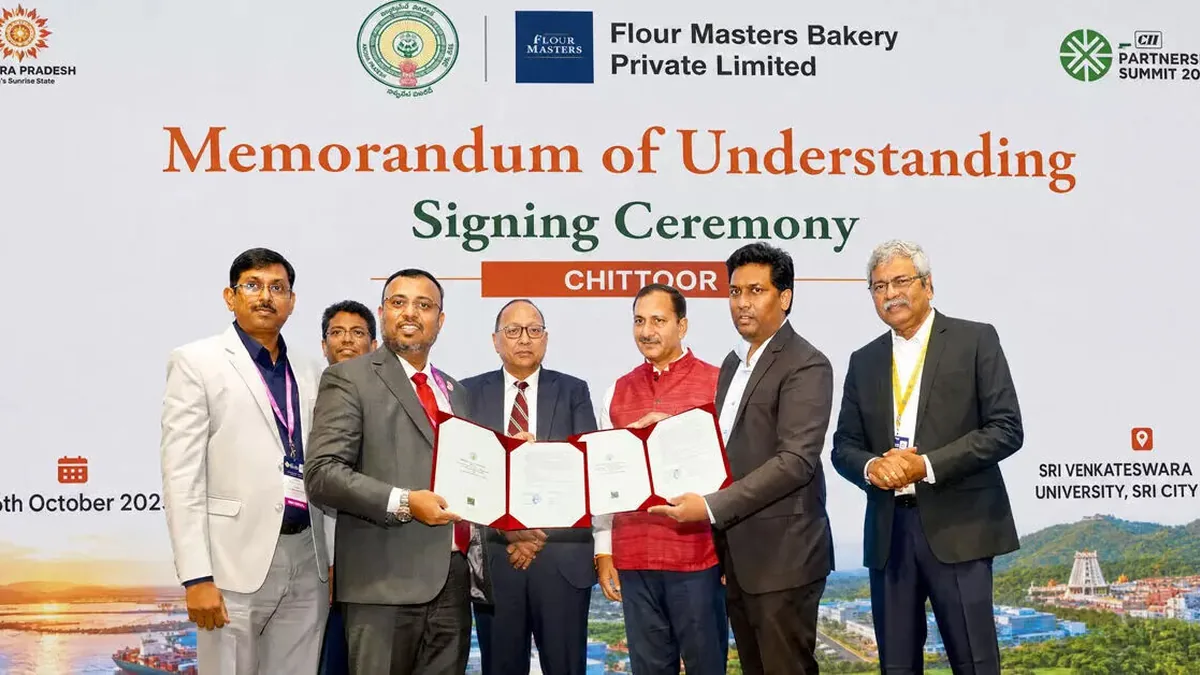 Flour Masters Bakery to Invest &₹128.5 Crore in Chittoor Flatbread Unit