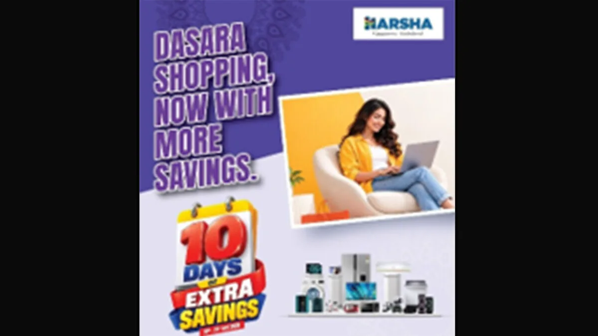 Harsha launches Grand Dasara Celebration with massive discounts on electronics and appliances