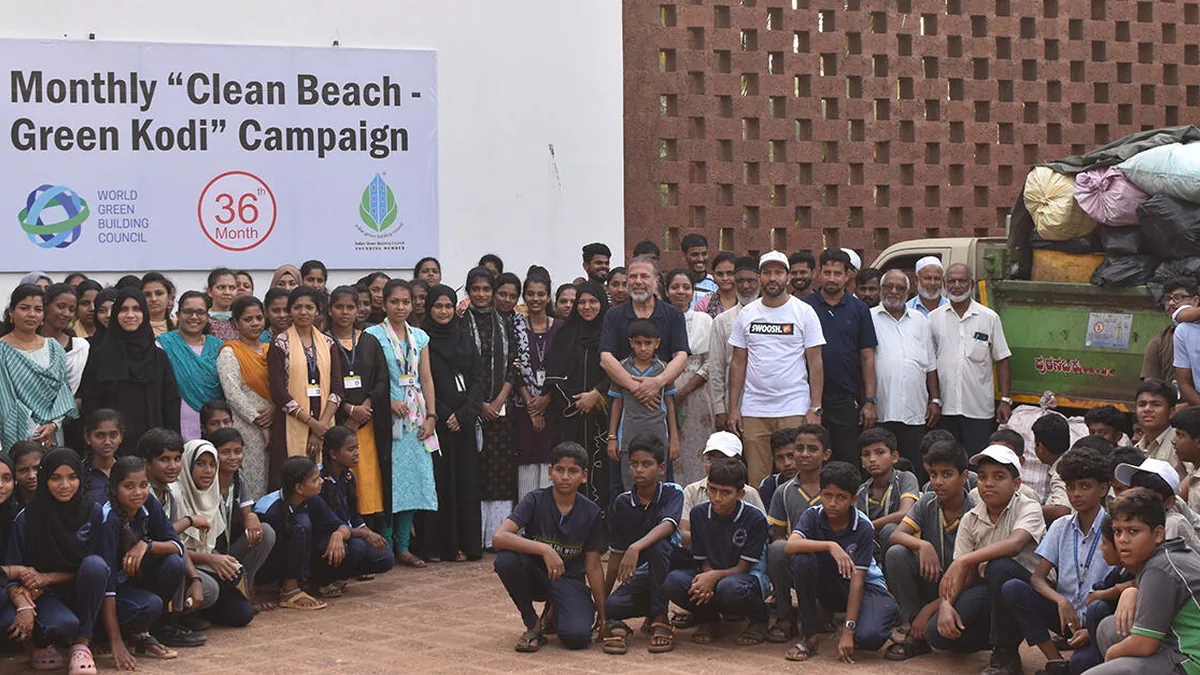 Kodi Bearys' 'Clean Beach Green Kodi' Drive Commemorates 50th Milestone in Kundapura