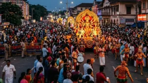Mangalore Dasara procession triggers traffic route changes from Oct 21 evening to Oct 22 morning