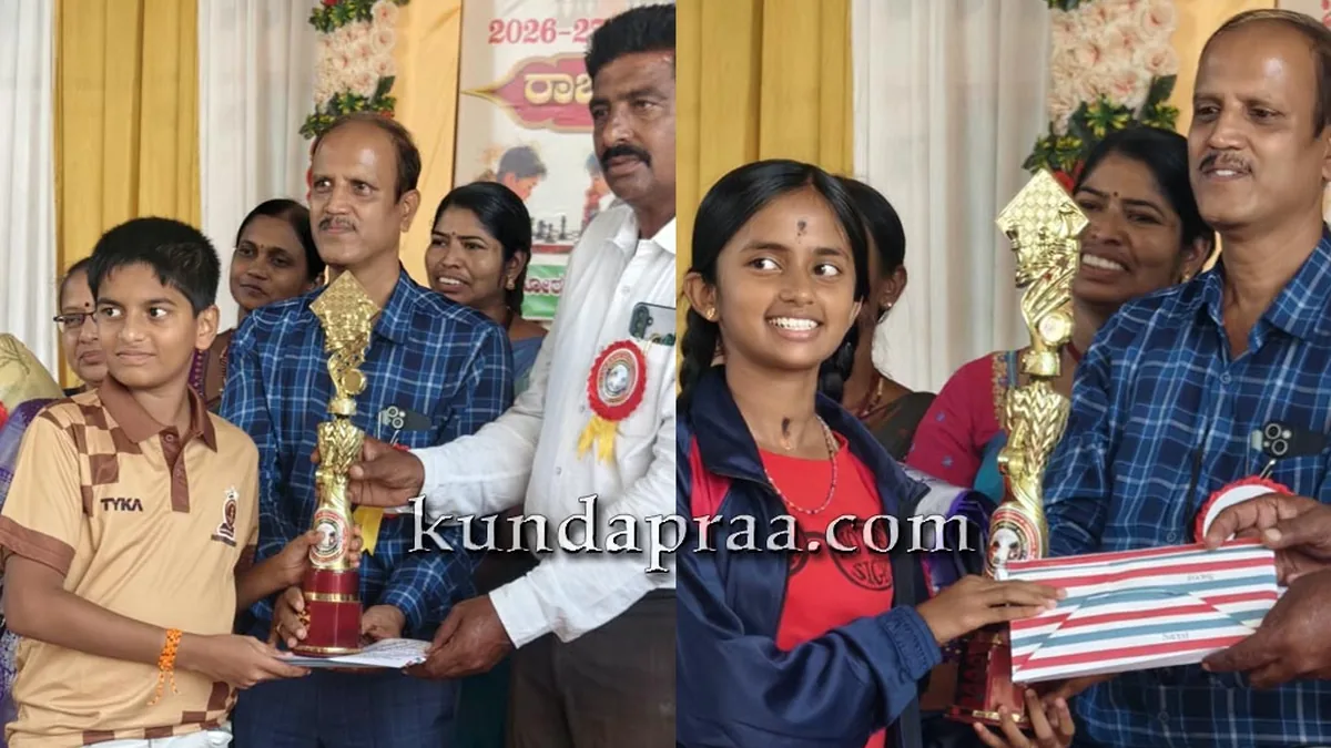 Udupi’s Kashvi Chess School Stars Qualify for National SGFI Championship