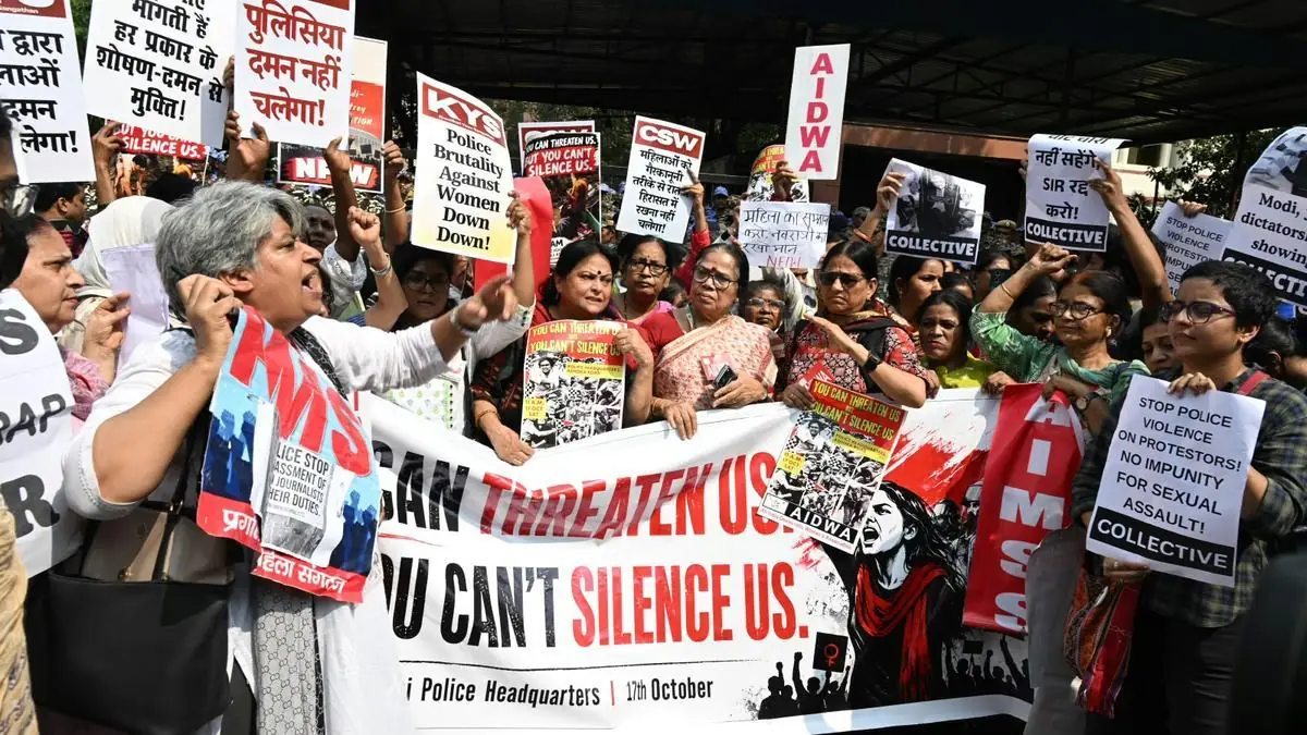 Women's Groups Protest Delhi Police Over Alleged Sexual Assaults on Protesters